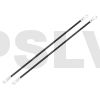 180CFX812-S Tail Boom Support Set CNC (Silver) - Blade 180 CFX